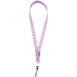  Лилав VRS-4 Дизайнерски универсални цветни връзки за врат с държач за значки, баджове, мобилни телефон и др