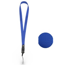 Син VRS-3 Изчистени универсални цветни връзки за врат с държач за значки, баджове, мобилни телефон и др