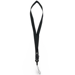 Черен VRS-3 Изчистени Универсални цветни връзки за врат с държач за значки, баджове, мобилни телефон и др 