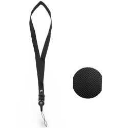 Черен VRS-3 Изчистени Универсални цветни връзки за врат с държач за значки, баджове, мобилни телефон и др 