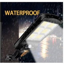 CL180-6 COB Лампа за улично осветление със соларен панел и датчик за движение 1200mAh