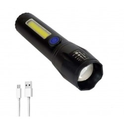 Фенер 513 LED диод + COB светлина 