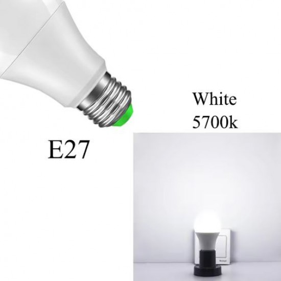 Citysun CMZM-12W E27 PIR LED Интелигентна крушка със сензор за движение ВКЛ./ИЗКЛ. AC 165-256V 50/60Hz