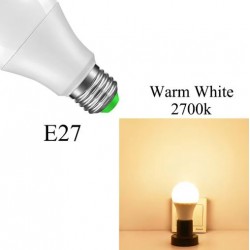 LED крушка – IP0012-12W с PIR сензор за движение E27 110V/220V студена светлина 