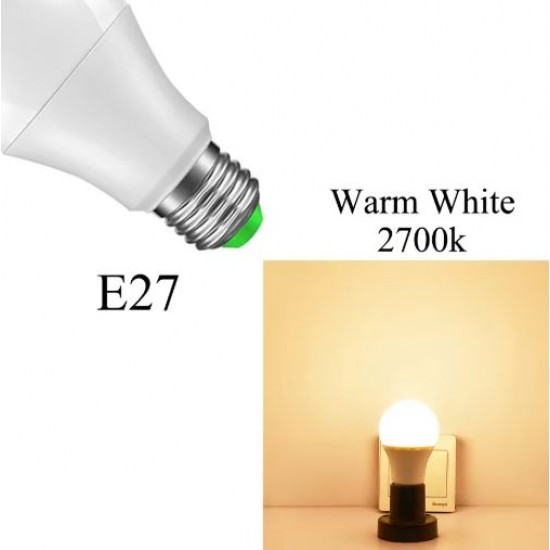 Citysun CMZM-12W E27 PIR LED Интелигентна крушка със сензор за движение ВКЛ./ИЗКЛ. AC 165-256V 50/60Hz