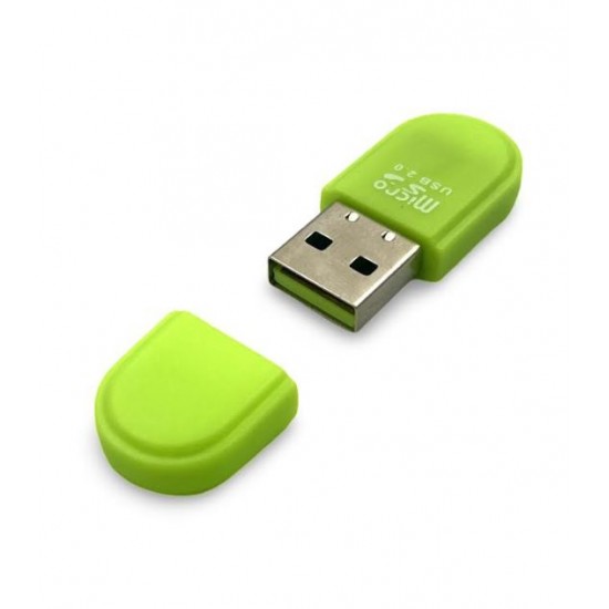 TF1 Високоскоростен USB четец на карти - Зелен