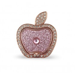 RG02 Ринг Форма Ябълка - Розов