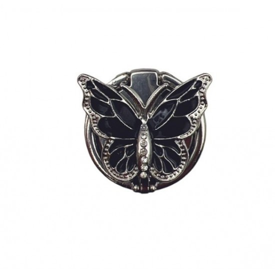 RG05 Ринг Форма Пеперуда - Черен