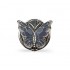RG05 Ринг Форма Пеперуда - Тъмно Сив 