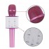 Безжичен караоке микрофон Q7 - Розов