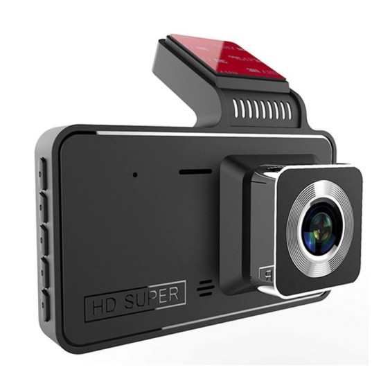 S2 1080P Автомобилен DVR камера с G-сензор Видеорекордер и Камера за задно виждане Двоен обектив HD