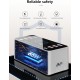 WLX-A9P 60W 8-портова USB зарядна станция - Зарежда няколко устройства едновременно, включва зарядни устройства за различни устройства