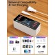 WLX-A9P 60W 8-портова USB зарядна станция - Зарежда няколко устройства едновременно, включва зарядни устройства за различни устройства