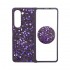 D70 Калъф с камъни за Samsung Z Fold 4 от 2 части - Лилав