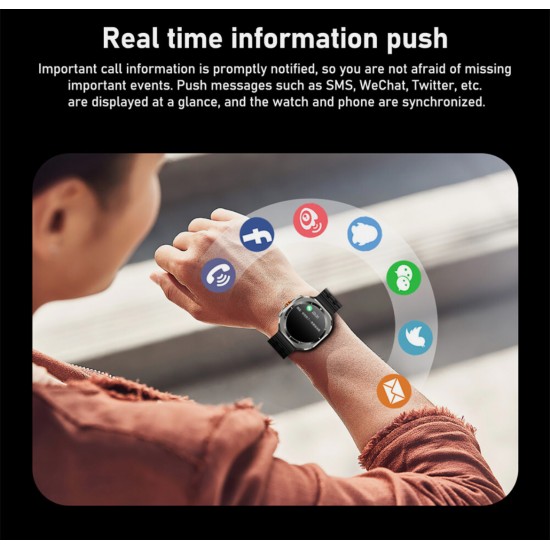 MK72 Смарт часовник 2 Каишки Watch Ultra Bluetooth 5.0 47мм - Сив