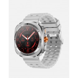 MK72 Смарт часовник 2 Каишки Watch Ultra Bluetooth 5.0 47мм - Сив