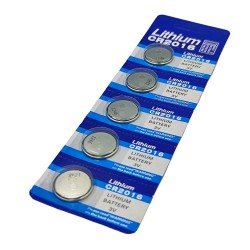 5БР (стек) GOOP 2016 Бутонни литиево йонни батерии 3V. 5БР (стек)