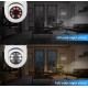 IP Камера тип крушка HY-DE27 2MP 1080P ( APP:V380PRO ) HD 360 градуса с микрофон и високоговорител и LED светлина