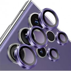 Цветен протектор за Камера на Телефон Samsung S24 Ultra - Лилав