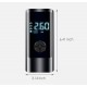 Преносима помпа PR 1901-202 85W безжична въздушна помпа 150 PSI за автомобилни гуми, 4000mAh акумулаторна батерия и 12V DC бърза с двойно захранване за кола