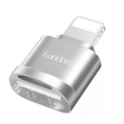 EARLDOM OT94L , Card Reader за iPhone Lightning Четец за карти SD , Сребрист