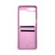D80 Калъф с камъни за Samsung Z Flip 4 от 2 части - Розов