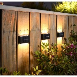2БР. комплект Соларн Лампи за стена градинка FC-003 8ч. IP65