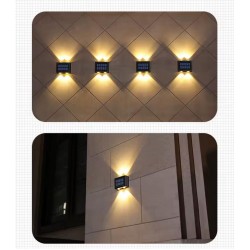 2БР. комплект Солар Лампи за стена градинка FC-002 8ч. IP65