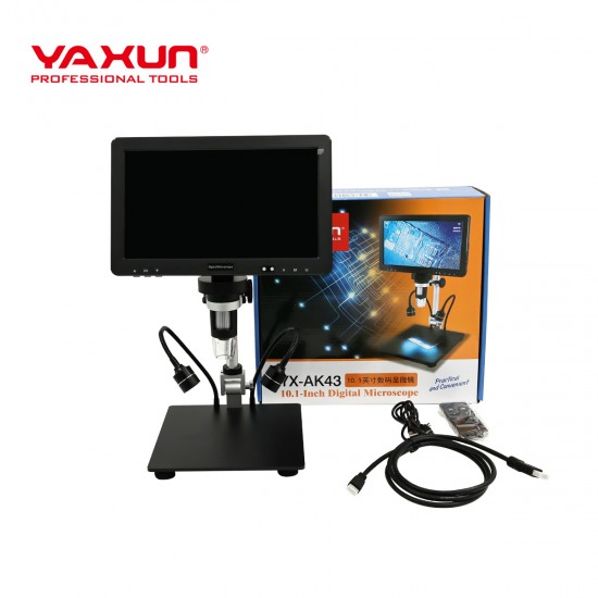 YAXUN AK43 / Дигитален Микроскоп с 10.1" Дисплей