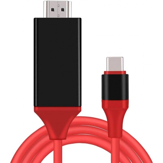 USB Type-C към HDMI кабел адаптер за връзка на MHL Android смартфон телефон таблет с телевизор монитор