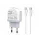 20W LDNIO A2316C С 2 изх. USB+USB-C с кабел Type-C към Type-C