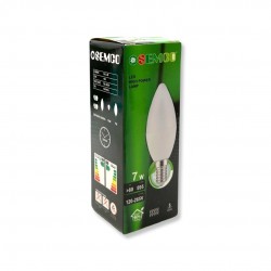 OSEMCO LED E27  C37 7W крушка Тънка