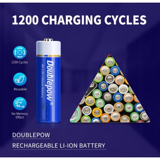 4БР. AA никел металнхидрид 1200mAh 1.2 V зареждаща се