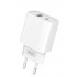 XO-CE02A 20W PD+QC Адаптер с изх. USB-C и USB