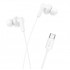 HOCO Слушалки M114  Type-C (Бял) 