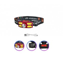 Челен фенер HX209 с 5 източника висока мощност бяло