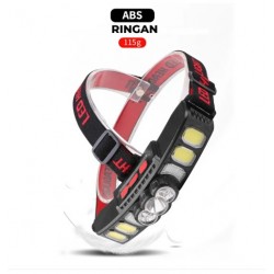 Челен фенер HX811S с 8 източника висока мощност бяло