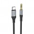 HOCO UPA26 Usb-C към 3.5MM AUX преобразуващ кабел с дължина 1 метър