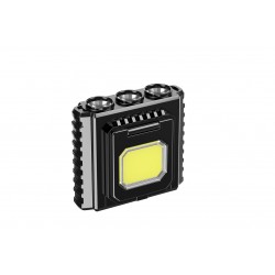 Челен фенер LY-801 с 3 източника висока мощност бяло и червено