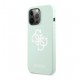 4376 Калъф Guess iPhone 13 Pro Силиконов - Мента