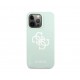 4376 Калъф Guess iPhone 13 Pro Силиконов - Мента