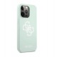 4376 Калъф Guess iPhone 13 Pro Силиконов - Мента