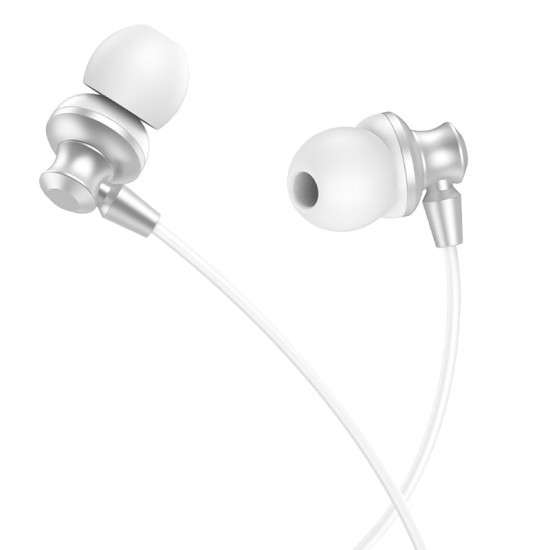 HOCO Слушалки M98 с микрофон 3.5mm (Бял) 