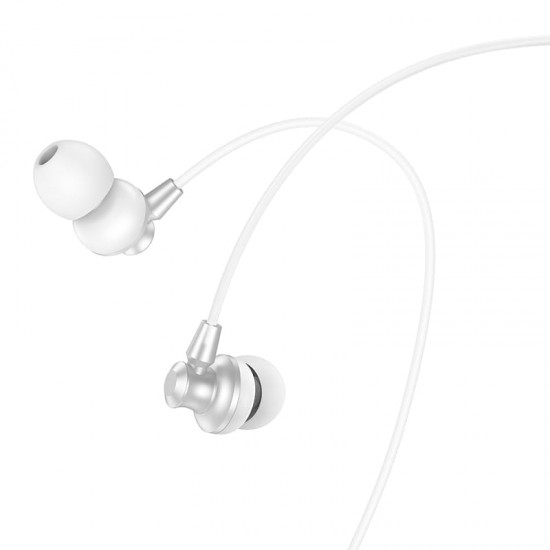 HOCO Слушалки M98 с микрофон 3.5mm (Бял) 