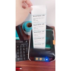 1бр. Стикери Ролка Термо Ирязани 55mm 30mm 100бр