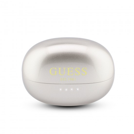 GUESS OWS METALLIC FINISH ELECTROPLATED PARTS CLASSIC LOGO GOLD