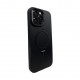 Premium Carbon MagSafe Case TP-100 за iPhone 15 Pro - Space Black