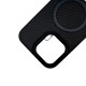 Premium Carbon MagSafe Case TP-100 за iPhone 15 Pro - Space Black