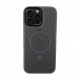 Premium Carbon MagSafe Case TP-100 за Samsung S24/S25 - Titanium Сив