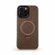 Premium Carbon MagSafe Case TP-100 за iPhone 14 Pro - Titanium Златист